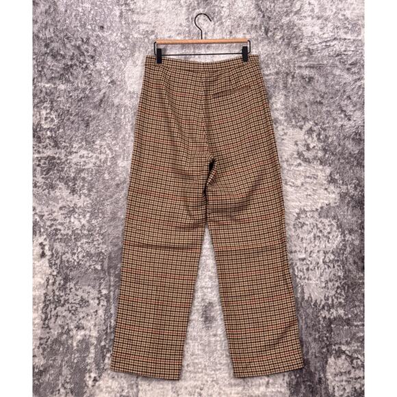 Polo Ralph Lauren Pants 6 Womens Houndstooth Tweed Trouser - Picture 2 of 7